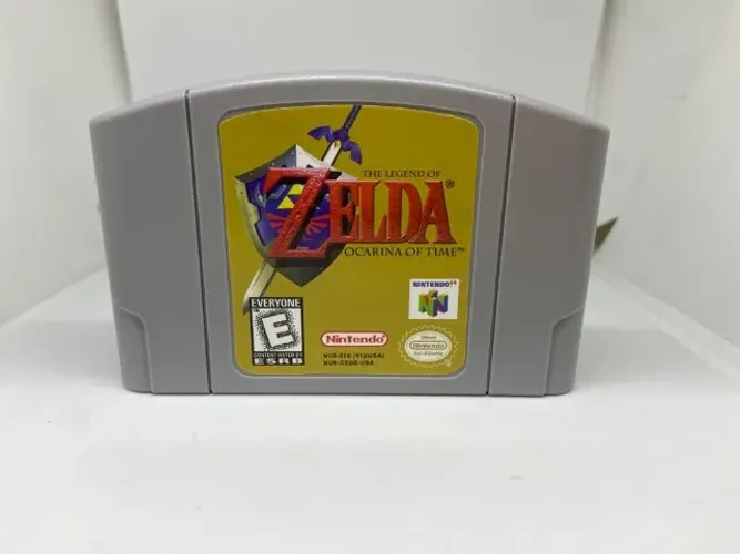 Fita / Cartucho The Legend of Zelda Ocarina of Time em Português PT-BR N64 Nintendo 64