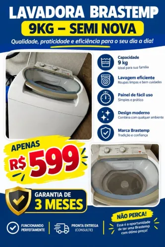 Maquina de lavar roupa 