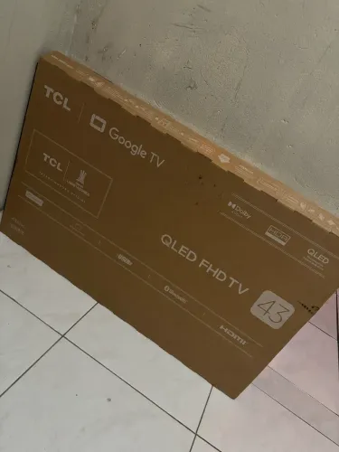 Smart tv tcl 43? zera na caixa