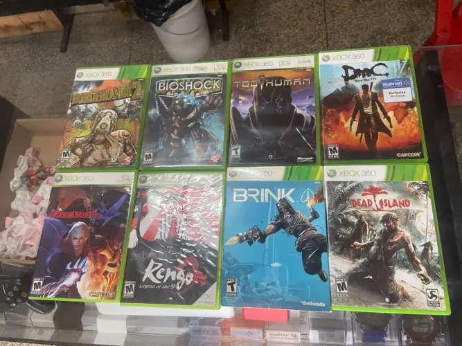 Jogos originais Xbox 360