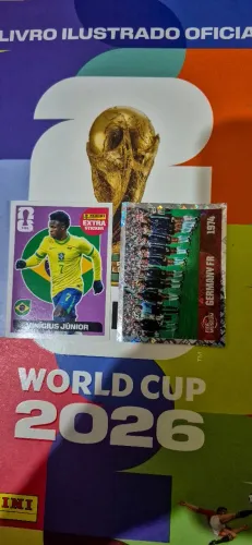 Figurinhas raras da copa do mundo 2026
