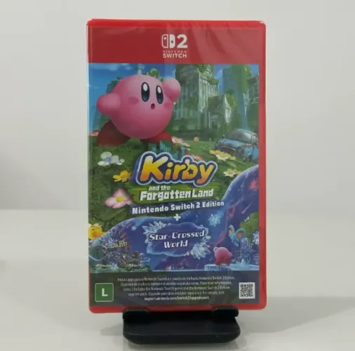 Kirby And The Forgotten Land + Star Crossed World Nintendo Switch 2 Excelente Estado!