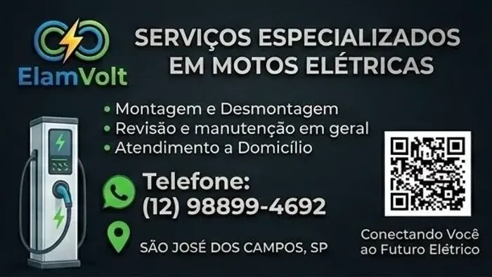 Assistência de motos elétricas