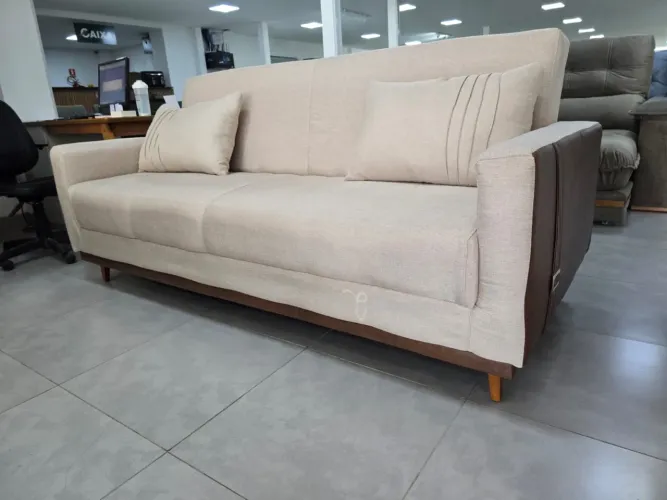 ? *SOFÁ-CAMA ESTHER MATRIX - 3 LUGARES*