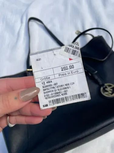 bolsa Michael Kors Tote Jet Set Grande De Couro- original