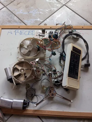 Peças de microondas