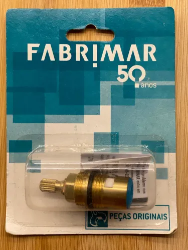 Mecanismo Cerâmico 1/2 - fechamento horário - Fabrimar - 2102