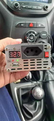 Inversor de energia de 500w de 12v para 110