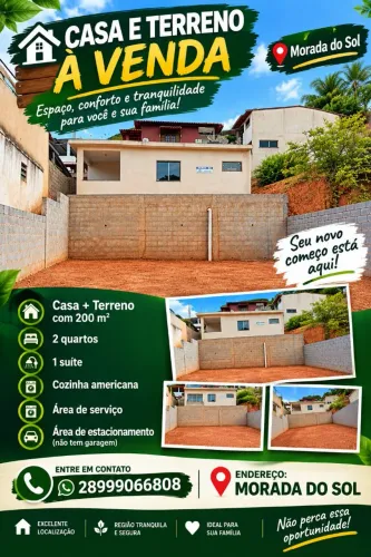Casa com terreno