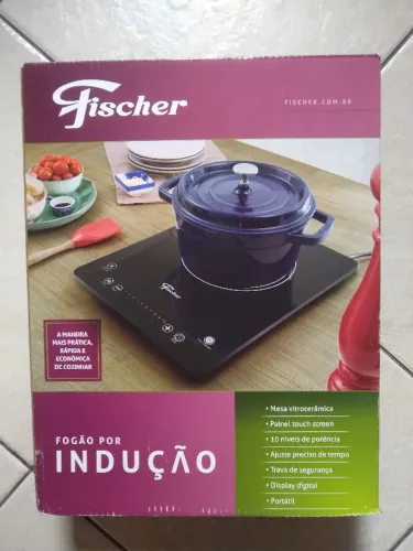 Cooktop Fischer IQ Indução Mesa Vidrocerâmica Preta 127V