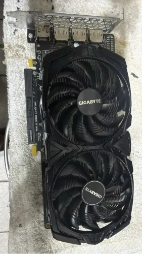 Placa vídeo rx 580 gigabyte 8gb