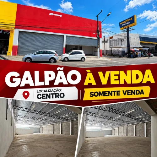 Galpão Comercial de 700m² à Venda - Av. Coelho e Campos, Centro - Aracaju/SE