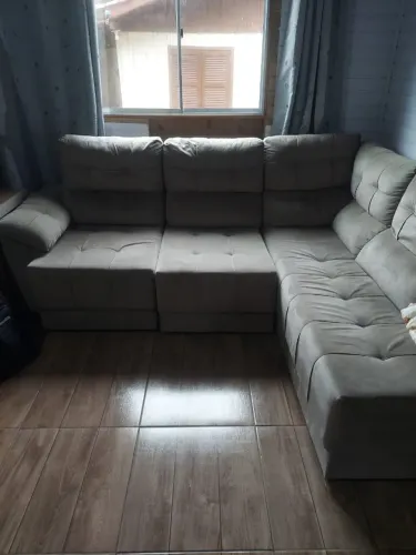 SOFÁ DE CANTO 5 LUGARES 