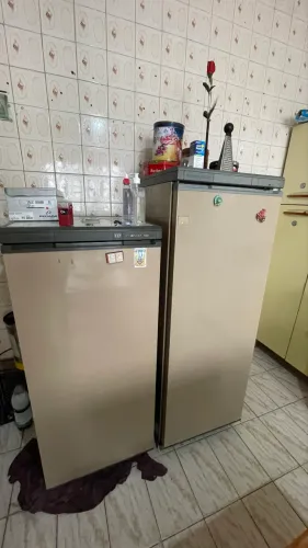 Freezer e geladeira Prosdócimo antigo 