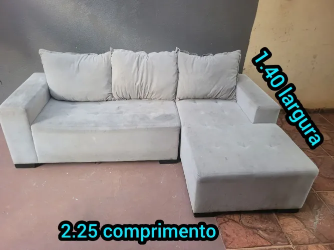 Lindo sofá de canto