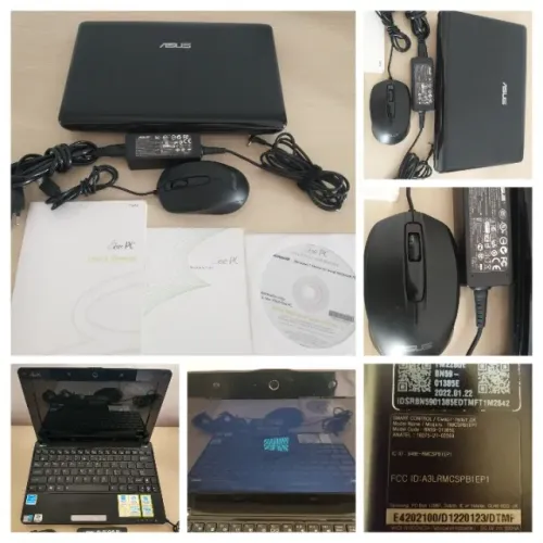 Netbook Asus Eee PC completo novinho + 01 mouse Asus (USADO)