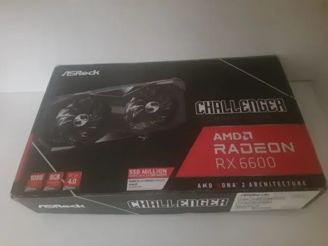 ASRock AMD Radeon RX 6600 Challenger D 8GB