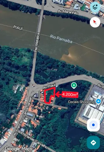 Vendo Terreno na Av. Piauí próximo ao Shopping Cocais