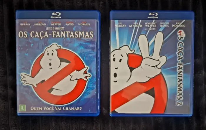 Blu-ray Os Caça-Fantasmas 1 e 2 (Edições Especiais)