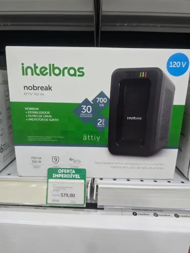 Nobreak intelbras monovolt 700 Va 120 v