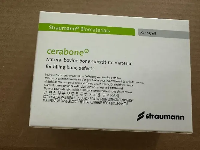 Enxerto Ósseo Bovino Cerabone Straumann