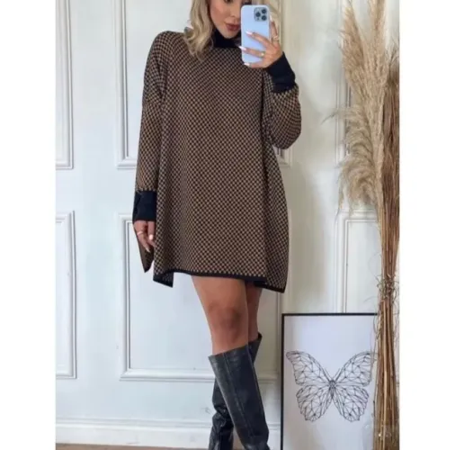 Vestido/casaco/poncho
