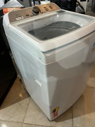 LAVADORA MIDEA 13KG BRANCA - TECNOLOGIA E ECONOMIA!
