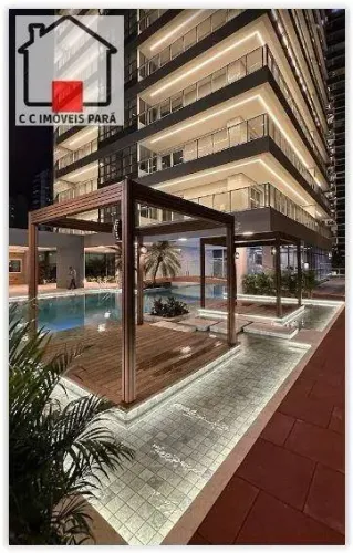 Apartamento com 1 dormitório para alugar, 50 m² por R$ 5.600,01/mês - Umarizal - Belém/PA