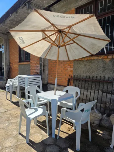 OooConjunto pra comércio de praia cadeira e mesa