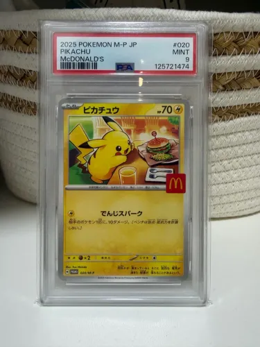 Carta Graduada: Pokémon Tcg - Pikachu #20/m-p Jp | Psa 9