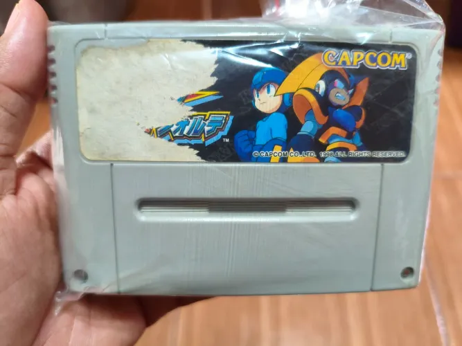Rockman e Bass Original Super Famicom 