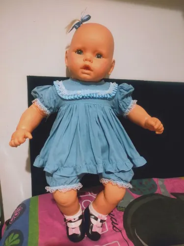 Boneca antiga meu bebê da estrela