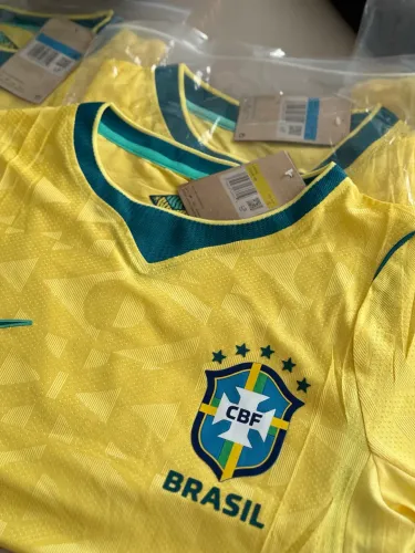 Camisa Brasil 2026 - versão jogador 