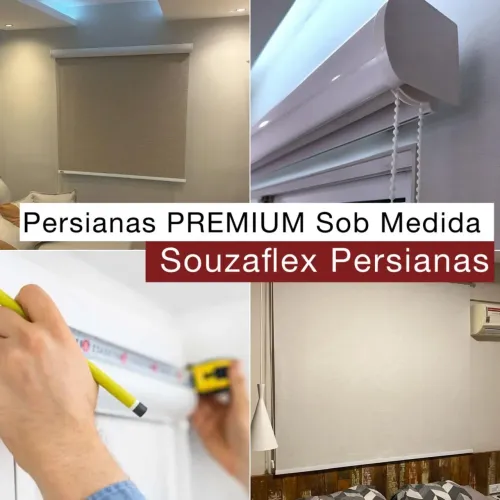 Persianas Todos os modelos com garantia Souzaflex