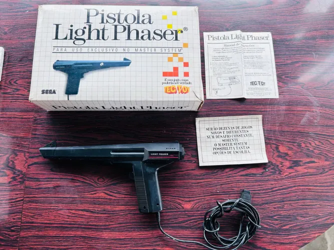 Acessório Light Phaser Master System tec toy