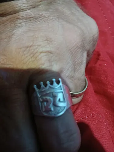 Anel da ciclone de loja prata 950