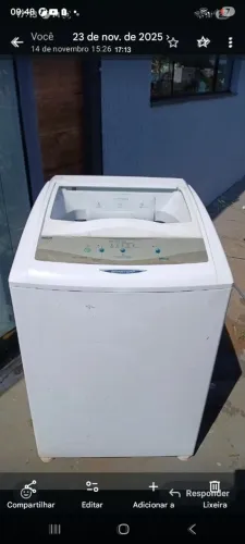 Vendo uma lavadora brastemp