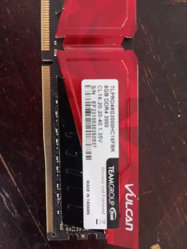 Memória ram de 8GB 3000 