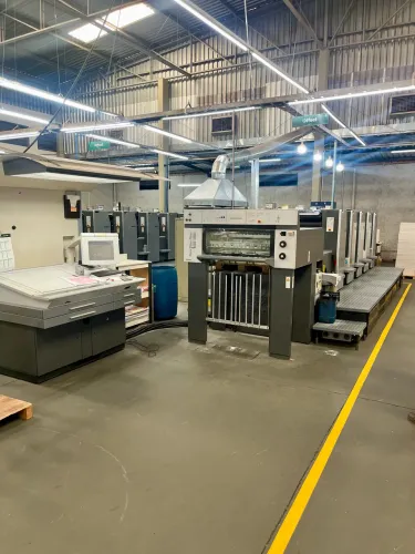 Impressora Heidelberg Speedmaster SM74 5 Cores