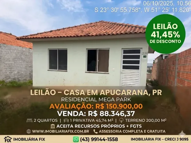 ? APUCARANA - Investimento Seguro