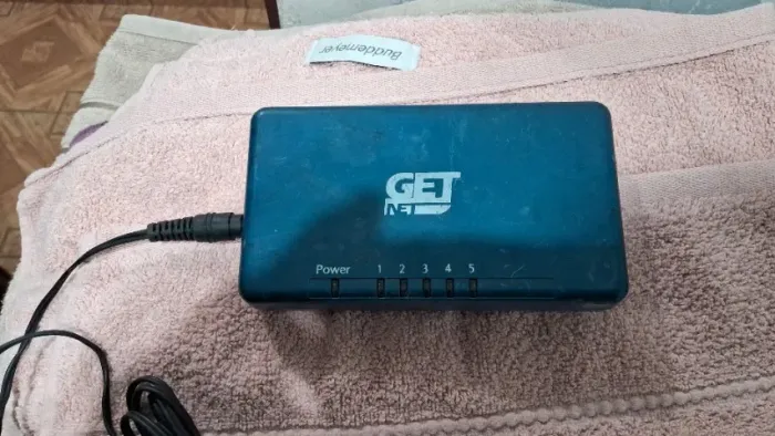 ? Switch de Rede GET Net - 5 Portas ? Vendo este switch de rede da marca GET Net