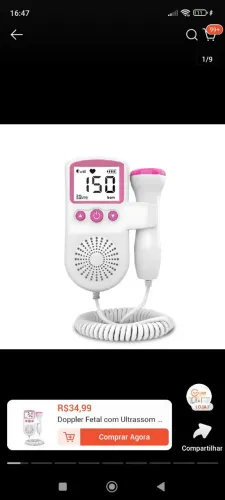 Doppler fetal 
