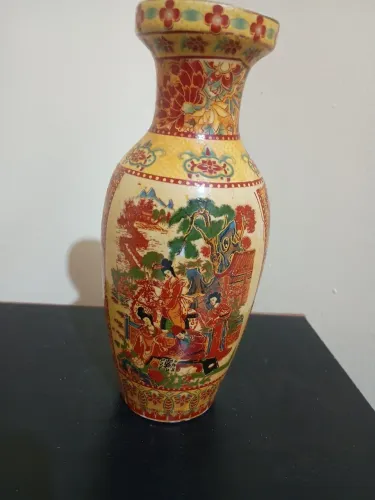 Vaso raro porcelana satsuma 1970