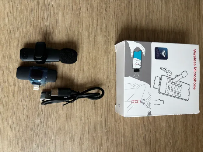 Microfone para iPhone Lapela para iPhone 