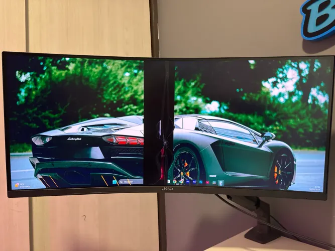 Monitor UltraWide Legacy 34? Curvo Tela quebrada