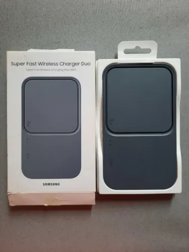 Carregador Samsung wireless duo nunca usado!