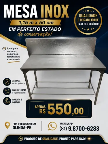 MESA INOX