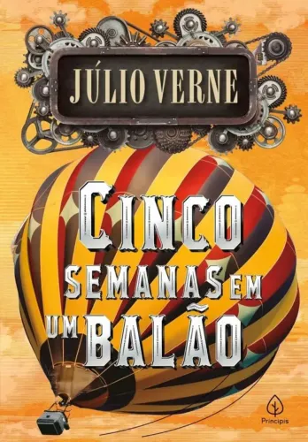 Livro Cinco Semanas Em Um Balão e Atlas do Corpo Humano Usado