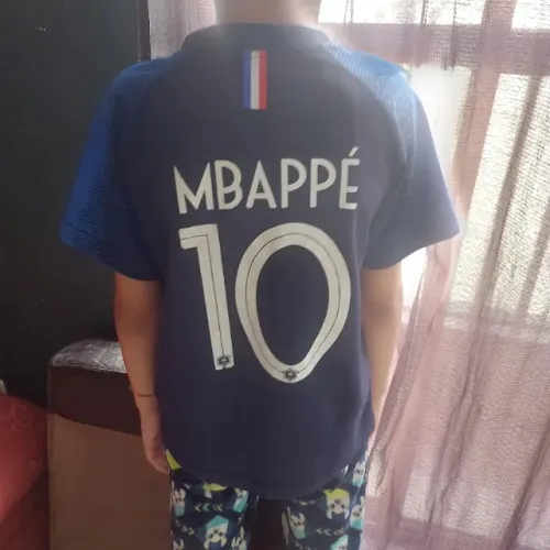 Camiseta França Mbappé, infantil 05/10 anos...