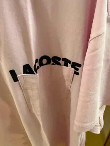 Camiseta Lacoste Rosa GG